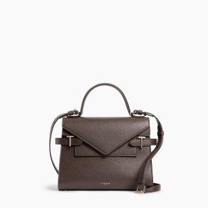 Mala Le Tanneur Emilie Medium Double Flap Handbag