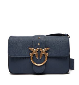 Mala Pinko Mini Grained Crossbody Bag