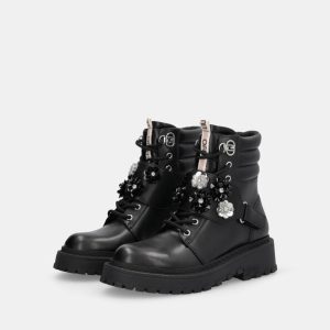 Botas Liu Jo Combat with Bejewelled Appliqués