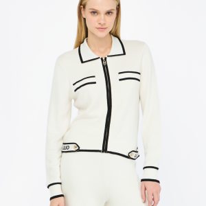 Casaco Liu Jo Contrasting Details with zip