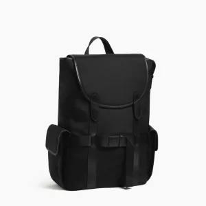 Mochila Le Tannuer Noah Flap in Nylon Canvas