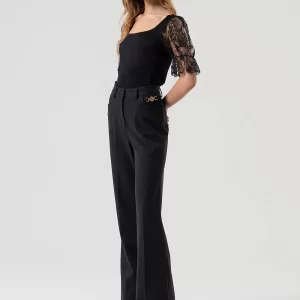 Calças Fracomina Bootcut with High Waist