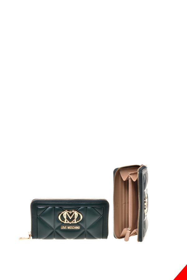 Carteira Love Moschino Embossed II