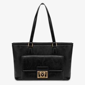 Mala Love Moschino Gold Plate Logo III