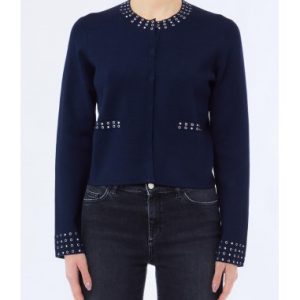 Casaco Liu Jo Knit With Gemstones