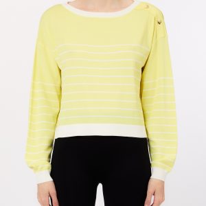 Camisola Liu Jo Striped Jumper