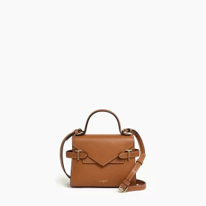 Mala Le Tanneur Emilie Small Double Flap Handbag