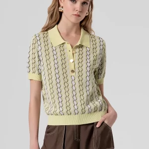 Polo Fracomina Regular With Jacquard