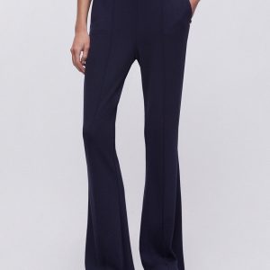 Calças Liu Jo Flared Milanese Stitch Trousers