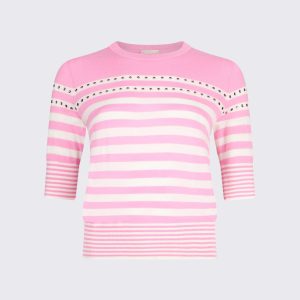 Blusa Liu Jo Striped Jumper