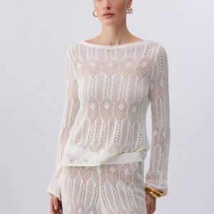 Camisola Liu Jo Openwork Jumper