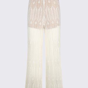 Calças Liu Jo Openwork Knit Trousers