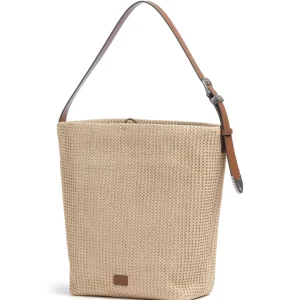 Mala Pinko Raffia Big Bucket