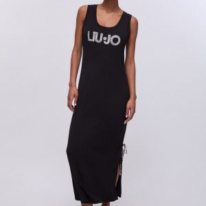 Vestido Liu Jo Long With Maxi-Logo