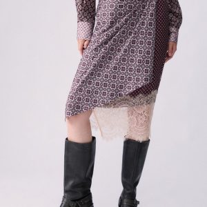 Saia Liu Jo Midi With Lace Details
