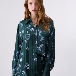 Camisa Liu Jo Printed Satin