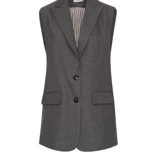 Colete Fracomina Long Gilet
