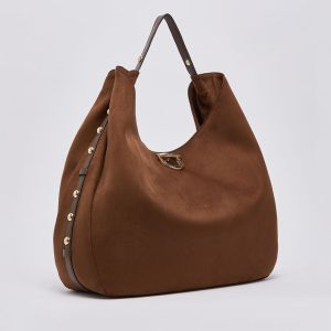 Mala Sra. Liu Jo Large Hobo Suede Effect