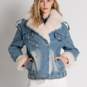 Casaco Fracomina Over Fit Made In Denim