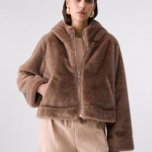 Casaco Liu Jo Reversible in Teddy